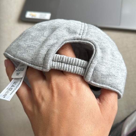 Janie and Jack Bulldog cap - 6 to 12 months - grey - Picture 7 of 8